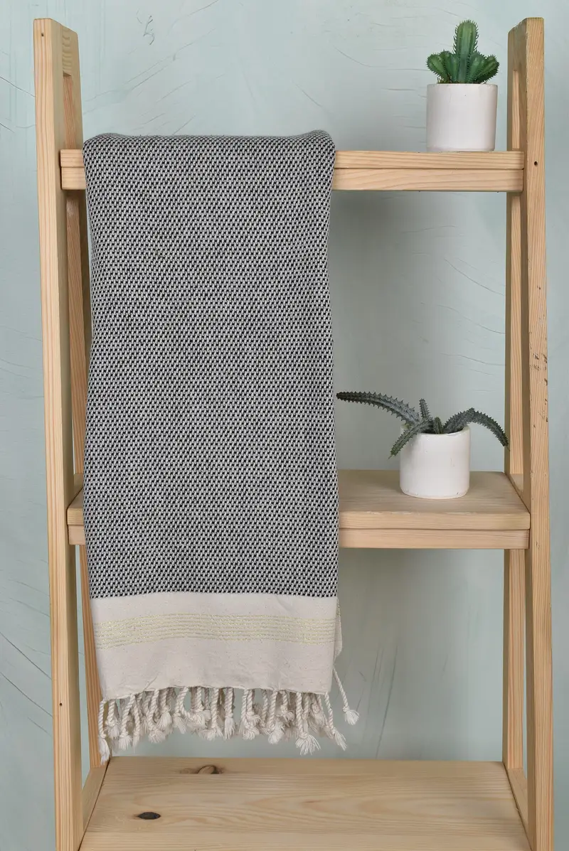 68x40 Cotton Striped Towel, Turkish Towel Beach, Turkish bath towel, Personalized Gift For Her, Monogram Beach Towel, Yoga Towel, Family Gift Basket - 7