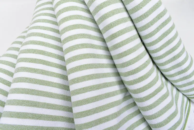 Yoga Towel, 70x36 Linen Terry Striped Towel, Luxury towel, Personalised Gift, Fouta towel, Peshtemal Towel, Custom Wedding Gift, Kids Beach Towel - 5