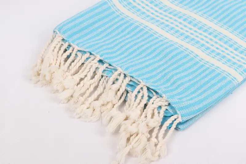 Large Beach Towel Personalized, Personalized Turkish Towel, Embroidery Towels, Quick-dry peshtemal, 68x38 Cotton Striped Towel, Bachelor Gifts - 7
