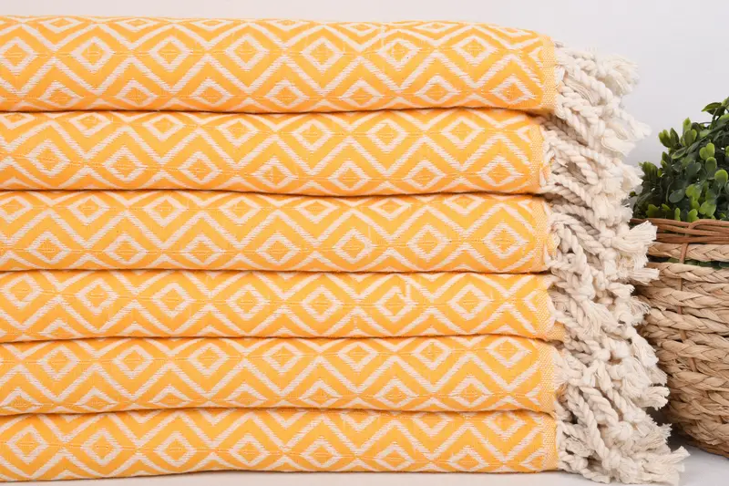 Absorbent Turkish towel, Wedding Towel, 70x40 Cotton Diamond Towel, Bachelor Bachelorette Party Favors, Merry Christmas Gifts, Luxury towel - 2