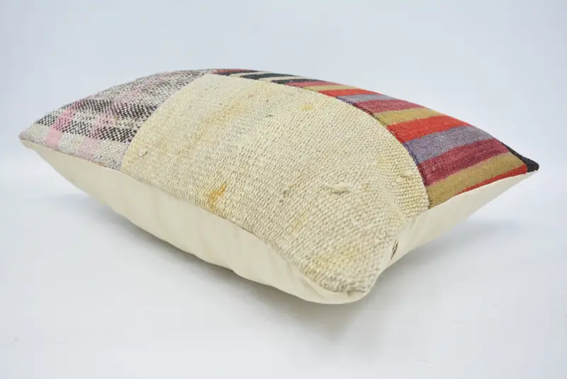 16x24 Brown Pillow Sham, Interior Designer Pillow, Sofa Bolster Pillow Case, Cushion Case, Vintage Kilim Pillow, Vintage Kilim Throw Pillow - 6