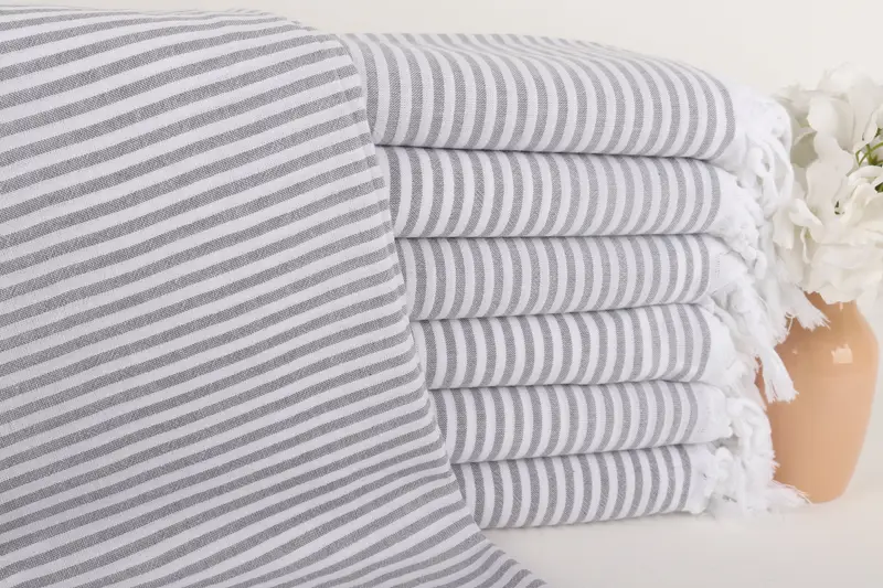 Toalla de algodón gris personalizada para regalo de boda, despedida de soltera, 36x67 pulgadas