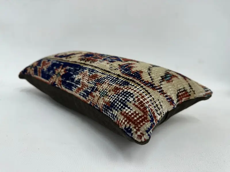 Pillow Case, Ethnic Throw Pillow, Wholesale Pillow Case, Turkish Pillow, 8x16 Red Cushion, Kilim Pillow Cover, Throw Kilim Pillow - 6