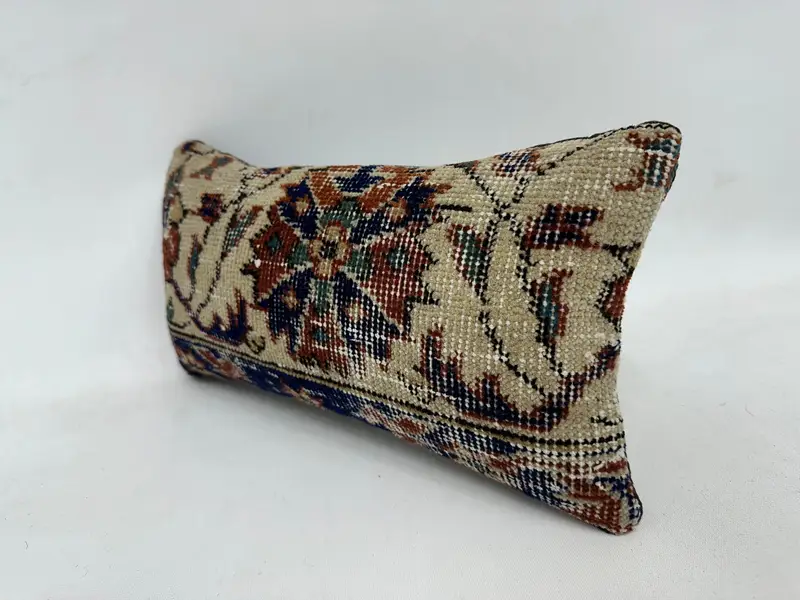 Pillow Case, Ethnic Throw Pillow, Wholesale Pillow Case, Turkish Pillow, 8x16 Red Cushion, Kilim Pillow Cover, Throw Kilim Pillow - 4