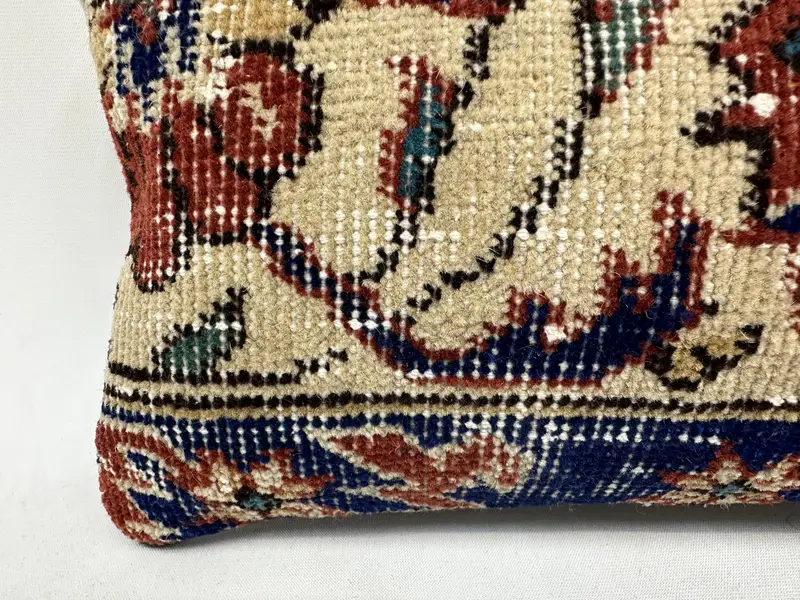 Pillow Case, Ethnic Throw Pillow, Wholesale Pillow Case, Turkish Pillow, 8x16 Red Cushion, Kilim Pillow Cover, Throw Kilim Pillow - 2