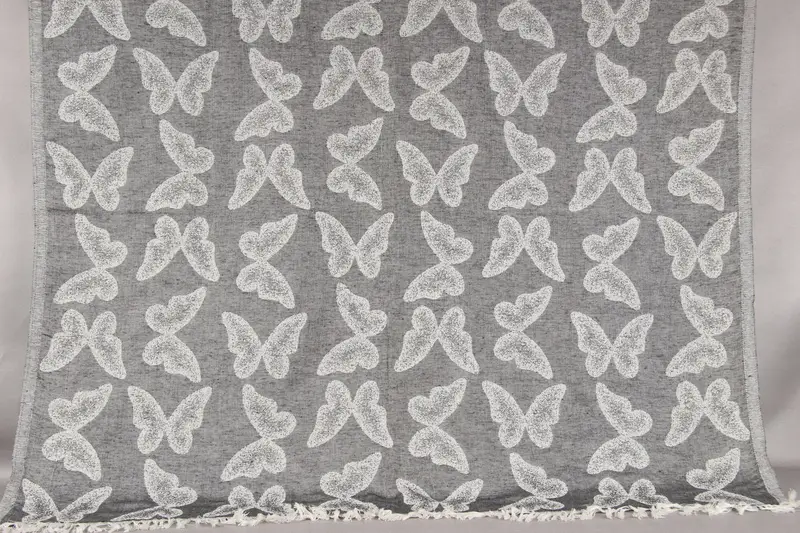 Quick-dry peshtemal, Custom Gifts, Bulk Order Towel, 68x36 Cotton Butterfly Pattern Towel, Travel towel, Custom Towel Beach, Quick-Dry Beach Towel - 1