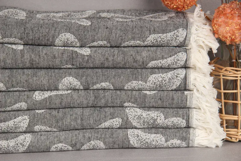 Quick-dry peshtemal, Custom Gifts, Bulk Order Towel, 68x36 Cotton Butterfly Pattern Towel, Travel towel, Custom Towel Beach, Quick-Dry Beach Towel - 3