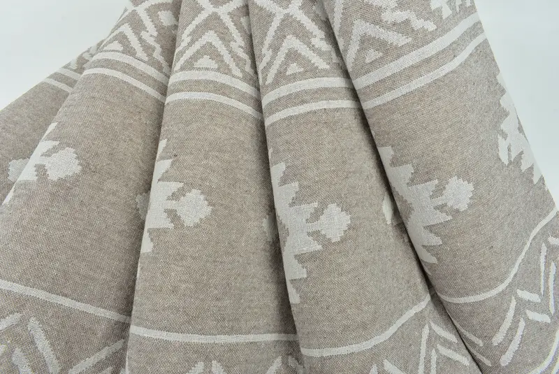 Peshtemal Towel USA, Spa Towel, Best Friend Gift Ideas, Monogram Turkish Towel, Quick-dry towel, 74x40 Cotton Geometric Towel, Sand-resistant towel - 6
