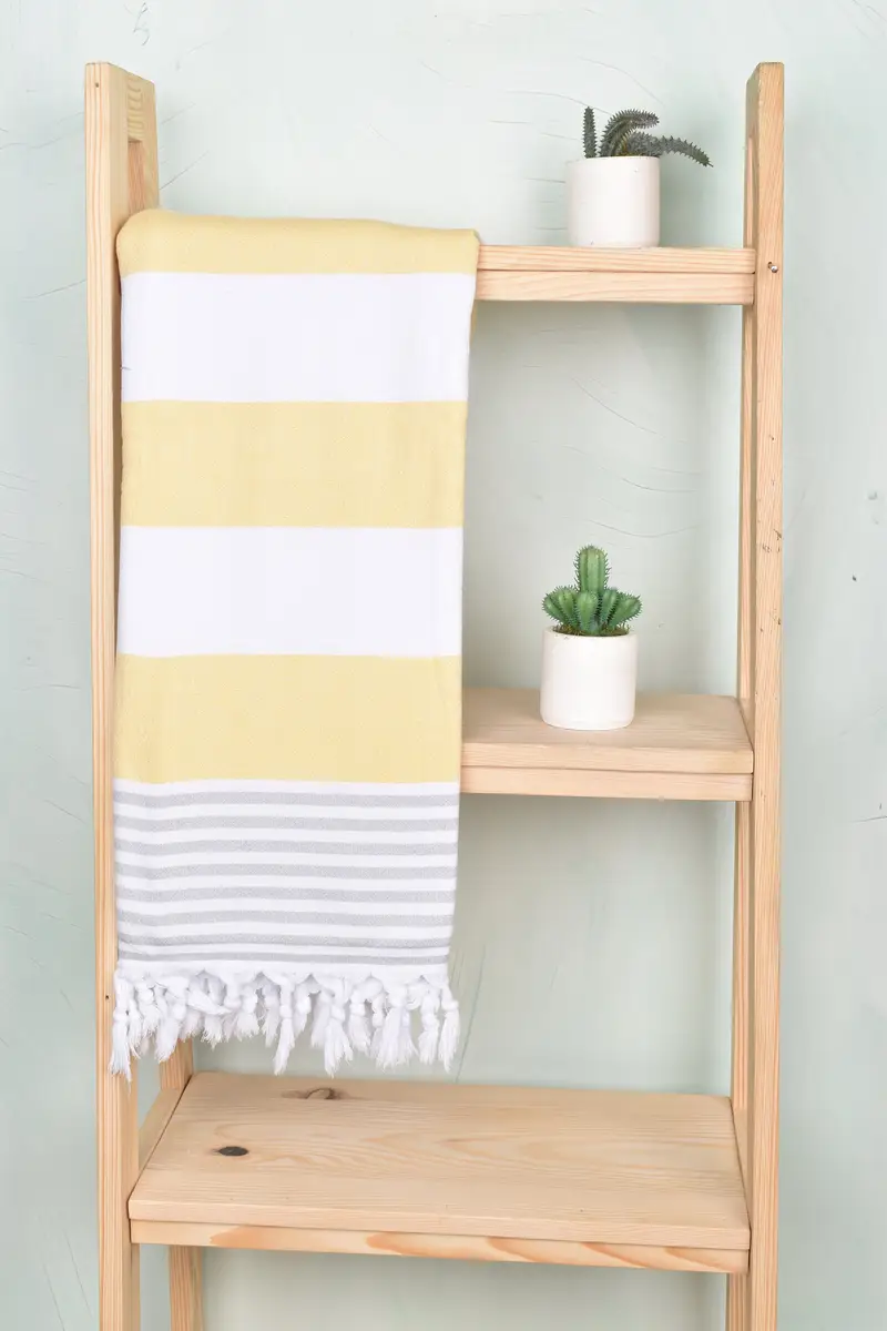 Spa Towel, Bridesmaid Gift Towel, Personalized Gift, Home Decor Towel, 68x36 Cotton Striped Terry Towel, Beach towel, Valentines Day Gift For Her - 8