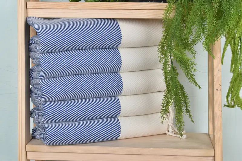 Quick-dry peshtemal, Summer Gift Ideas, Soft towel, Unique Gift, Custom Beach Towel, 70x40 Cotton Striped Towel, Embroidered Turkish Towel - 1