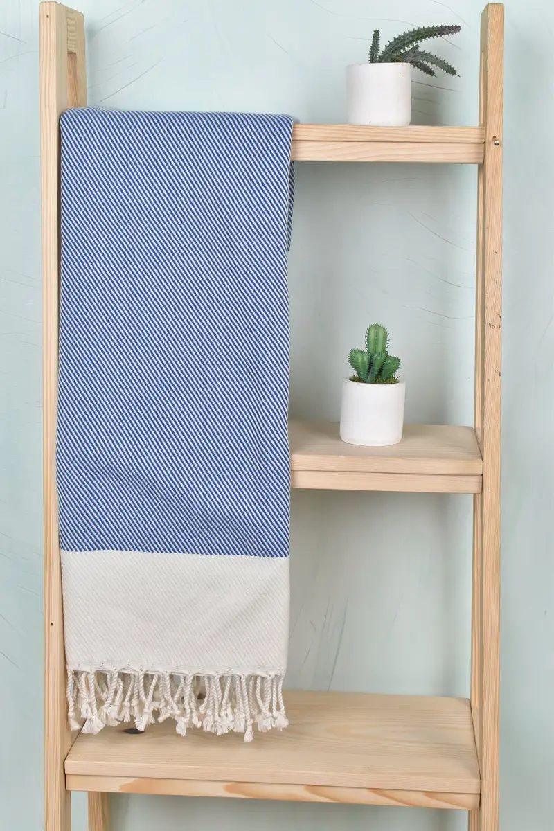 Quick-dry peshtemal, Summer Gift Ideas, Soft towel, Unique Gift, Custom Beach Towel, 70x40 Cotton Striped Towel, Embroidered Turkish Towel - 8