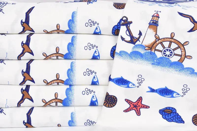 Wedding Gifts Towel, Summer Towel, Bridesmaid Gift Towel, Gifts For Him, Bachelor Towel, Peshtemal, 70x40 Cotton Ship Patterned Towel, Pool Towels - 3