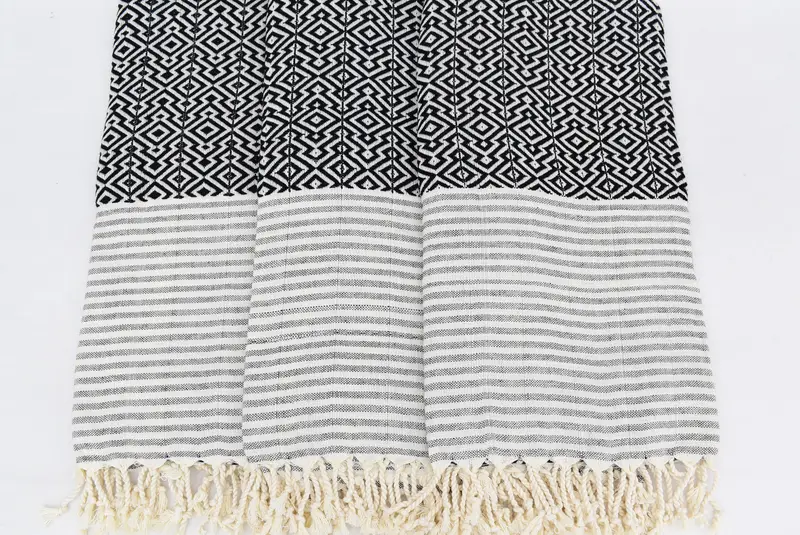 Custom Gifts, Wedding Hand Made Gift, Peshtemal Towel, Wedding Gifts Towel, Bachelorette Gifts, 76x38 Cotton Diamond Towel, Quick-Dry Beach Towel - 7
