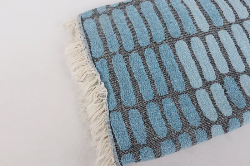 Turkish bath towel, Sand-resistant towel, Turkish Towel USA, Bachelor Party Gifts, Eco-Friendly Turkish Towel, 70x40 Cotton Asymmetric Design Towel - 8