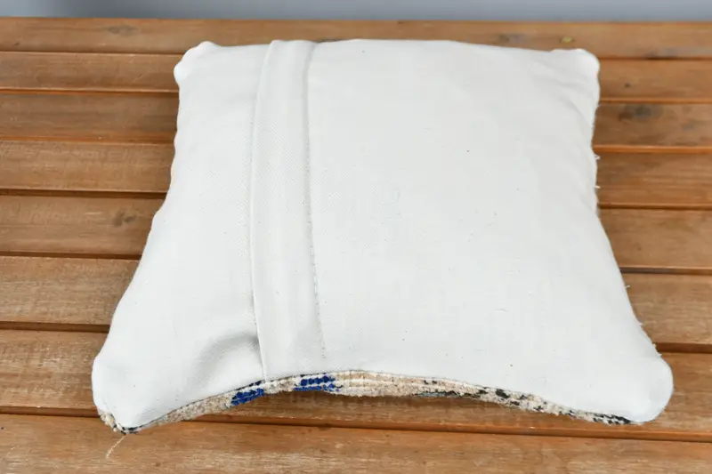 Throw Kilim Pillow, Cushion, Vintage Pillow, 12x12 Brown Cushion Cover, Authentic Cushion Cover, Outdoor Bolster Pillow Case, Vintage Kilim Pillow - 5