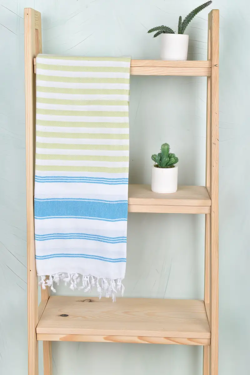 Personalized Bridesmaid Gift, Boyfriend Christmas Gift, 70x40 Cotton Striped Towel, Fouta towel, Guest Towel, Bachelorette Party Gifts Bridesmaids - 8