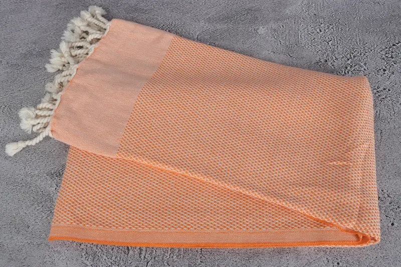 Handwoven Turkish Towel, Bachelor Party Gifts, Turkish Towel USA, Quick-dry peshtemal, Soft towel, 70x40 Cotton Geometric Towel, Scarf Towel - 6