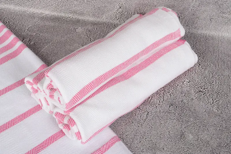 Monogram Towels, Bachelorette Gifts, Xmas Gifts, Wedding Favors, Bachelorette Towel, 36x24 Cotton Herringbone Towel, Wedding Gift, Personalized Gift - 7