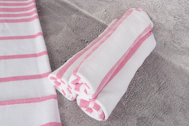 Monogram Towels, Bachelorette Gifts, Xmas Gifts, Wedding Favors, Bachelorette Towel, 36x24 Cotton Herringbone Towel, Wedding Gift, Personalized Gift - 8