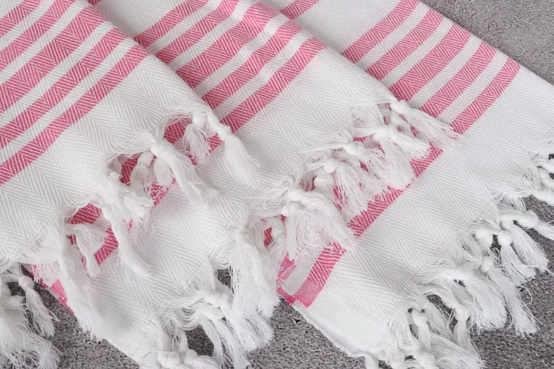 Monogram Towels, Bachelorette Gifts, Xmas Gifts, Wedding Favors, Bachelorette Towel, 36x24 Cotton Herringbone Towel, Wedding Gift, Personalized Gift - 5