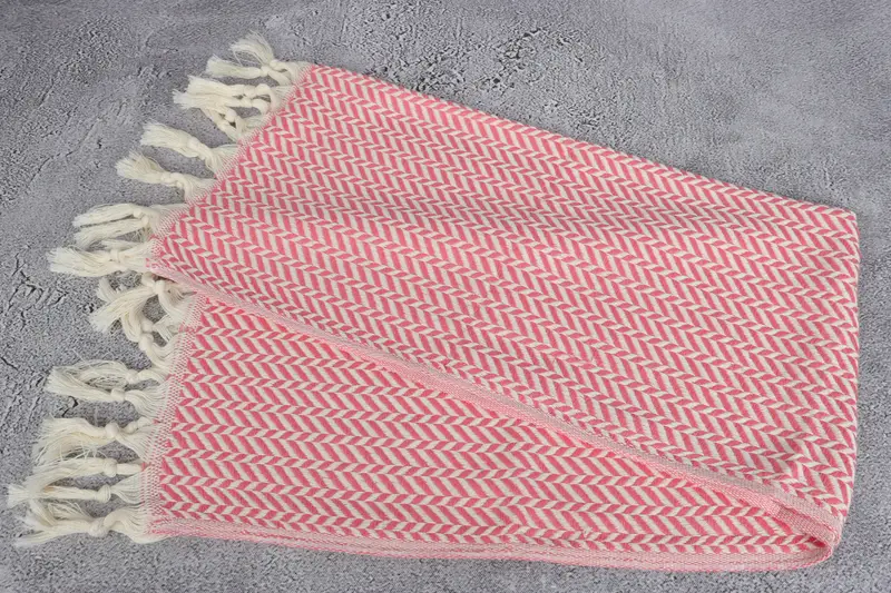 36x18 Cotton Chevron Towel, Wedding Favors, Personalized Gift, Personalized Gifts, Best Friend Gift, Bridesmaid Towel, Custom Gift, Embroidery Towel - 6