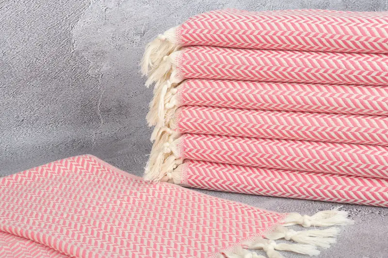 36x18 Cotton Chevron Towel, Wedding Favors, Personalized Gift, Personalized Gifts, Best Friend Gift, Bridesmaid Towel, Custom Gift, Embroidery Towel - 2