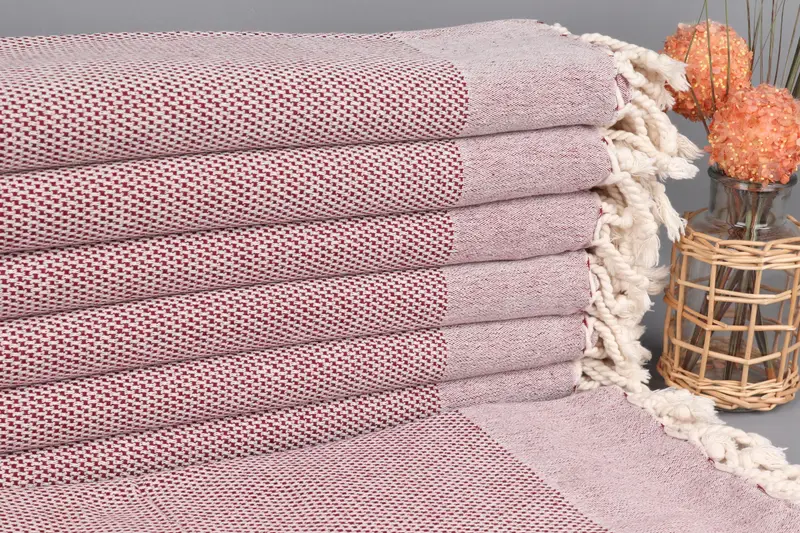 Bachelorette Party Gifts, Home Decor Towel, 70x40 Cotton Geometric Towel, Organic Beach Towel, Housewarming Gift, Bachelorette Gifts, Handmade Gift - 1
