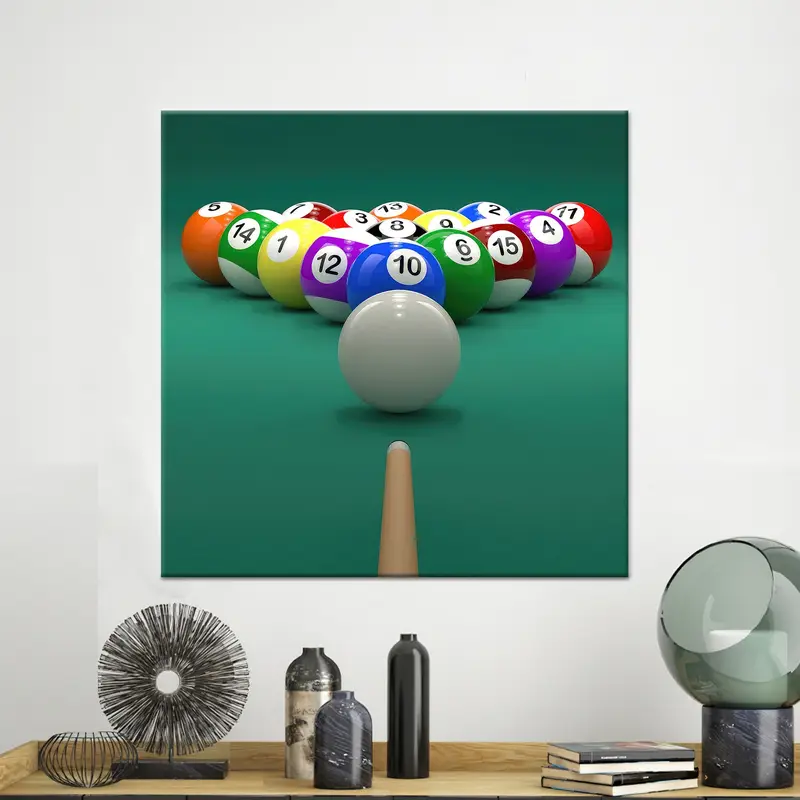 Modern Renkli Kanvas: Elevate Erkek Odası, Ofis, Spor, Oyun Odası