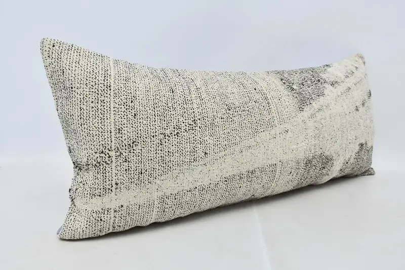 Pillow for Sofa, Gift Pillow, Pillow Sham, Turkish Pillow, Vintage Throw Pillow Sham, Hippie Throw Cushion Case, 16x36 Beige Pillow Cover - 3