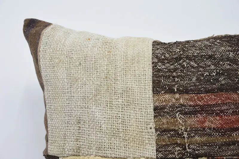 Pillow Sham, Aesthetic Pillow Cover, Wool Kilim Pillow Cushion Cover, Pillow for Sofa, Kilim Pillow Cover, 32x32 Beige Cushion, Pillow for Couch - 2