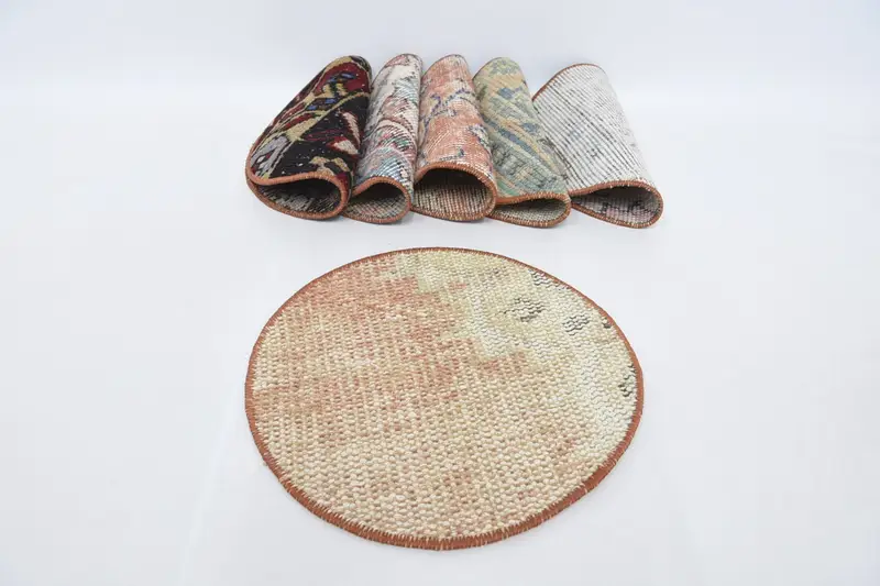 Böhmisches Tischset in Beige und Bronze, 76,2 cm breit, Tischdekoration