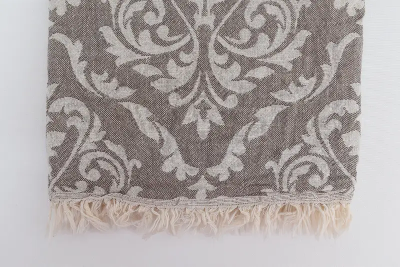 Peshtemal Towel, Gift For Bride, Beach Bachelorette Party Decorations, Bachelorette Gifts, 68x36 Cotton Baroque Towel, Bachelorette Party Favors - 6