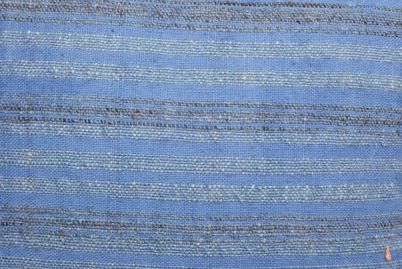Crochet Pattern Cushion, Indoor Cushion Case, Throw Kilim Pillow, Pillow Sham, 12x12 Blue Pillow, Turkish Pillow, Vintage Pillow - 3