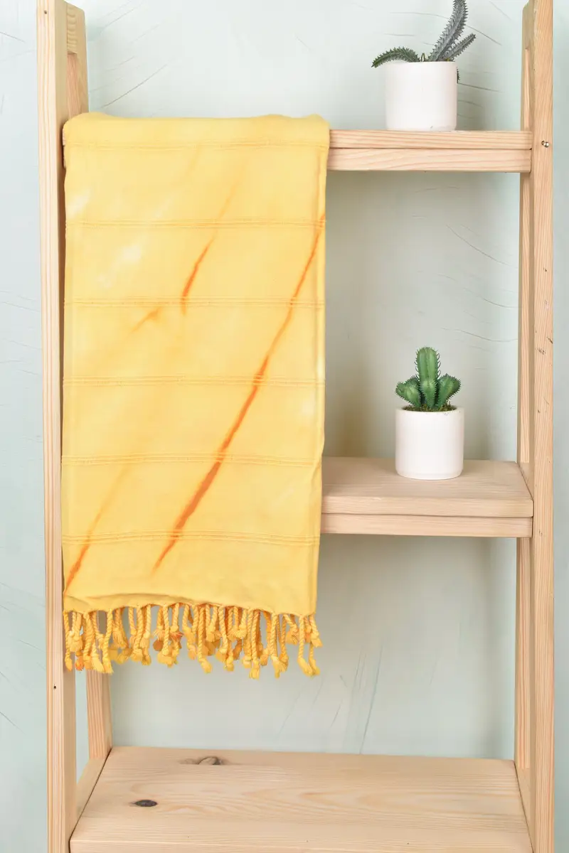 Bridal Shower Favors Striped Tie Dye Towel, Boyfriend Gift, 38x63 Inches