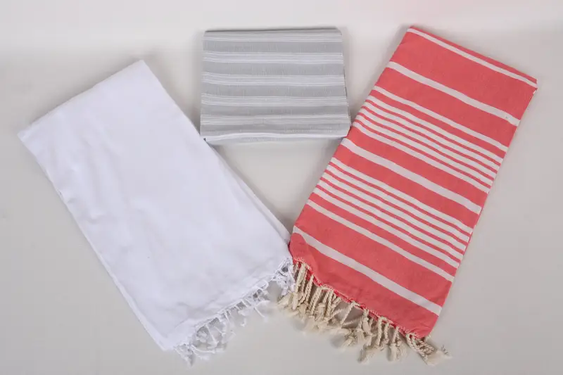70x40 Cotton Set of 8 Towel, Turkish towel, Bridesmaid Gifts, Peshtemal Towel, Wedding For Favor, Housewarming Gift, Personalized Beach Towel - 6