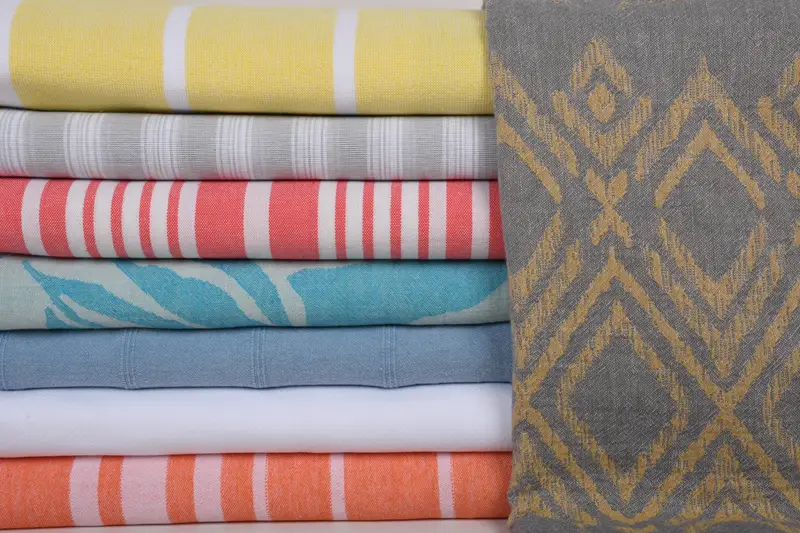 70x40 Cotton Set of 8 Towel, Turkish towel, Bridesmaid Gifts, Peshtemal Towel, Wedding For Favor, Housewarming Gift, Personalized Beach Towel - 1