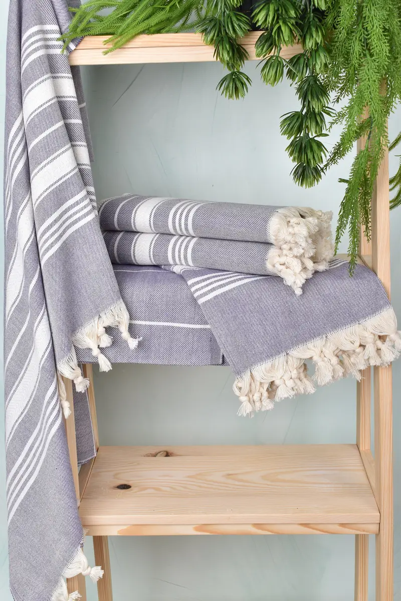 Soft towel, Home Decor Gifts, Bridemaids Beach Towel, 70x40 Cotton Herringbone Towel, Wedding Gift, Bachelor Party Gifts, Kids Beach Towel - 6