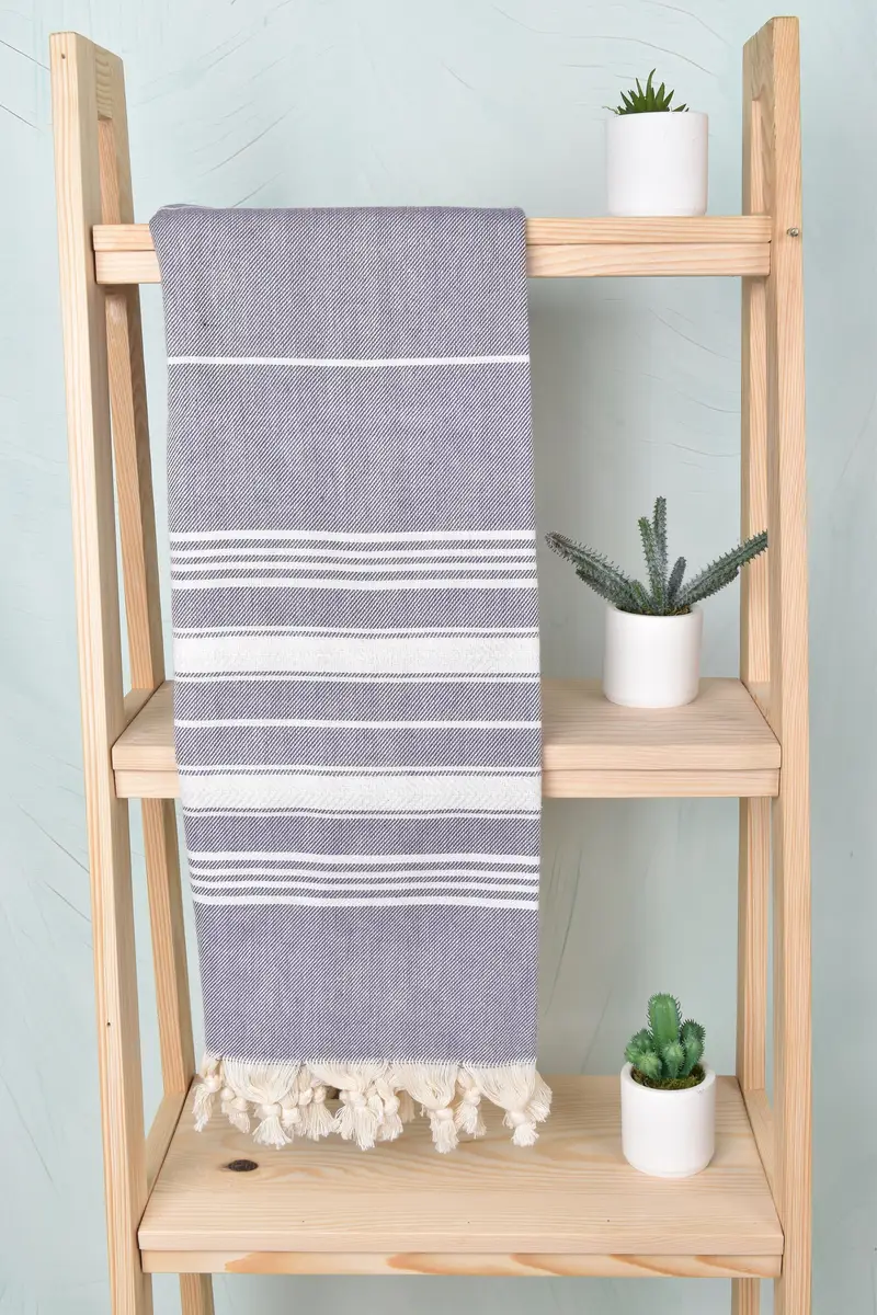 Soft towel, Home Decor Gifts, Bridemaids Beach Towel, 70x40 Cotton Herringbone Towel, Wedding Gift, Bachelor Party Gifts, Kids Beach Towel - 8