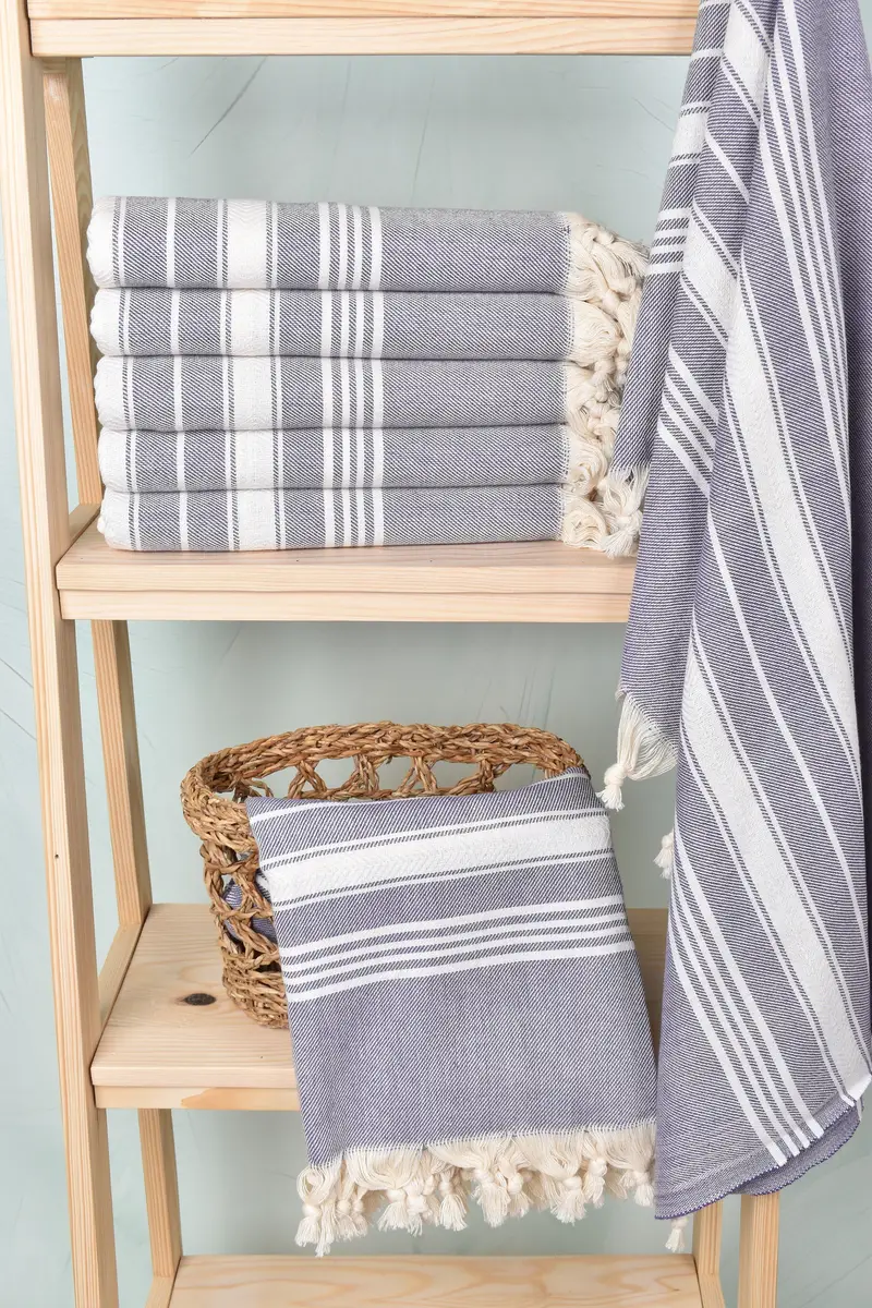Soft towel, Home Decor Gifts, Bridemaids Beach Towel, 70x40 Cotton Herringbone Towel, Wedding Gift, Bachelor Party Gifts, Kids Beach Towel - 3