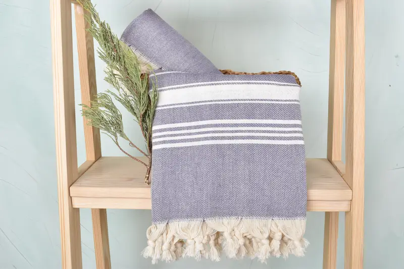 Soft towel, Home Decor Gifts, Bridemaids Beach Towel, 70x40 Cotton Herringbone Towel, Wedding Gift, Bachelor Party Gifts, Kids Beach Towel - 4