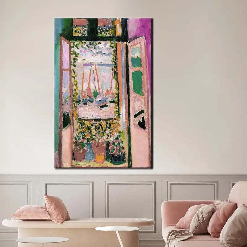 モダンな花柄キャンバス プリント: トレンディな農家の抽象アート