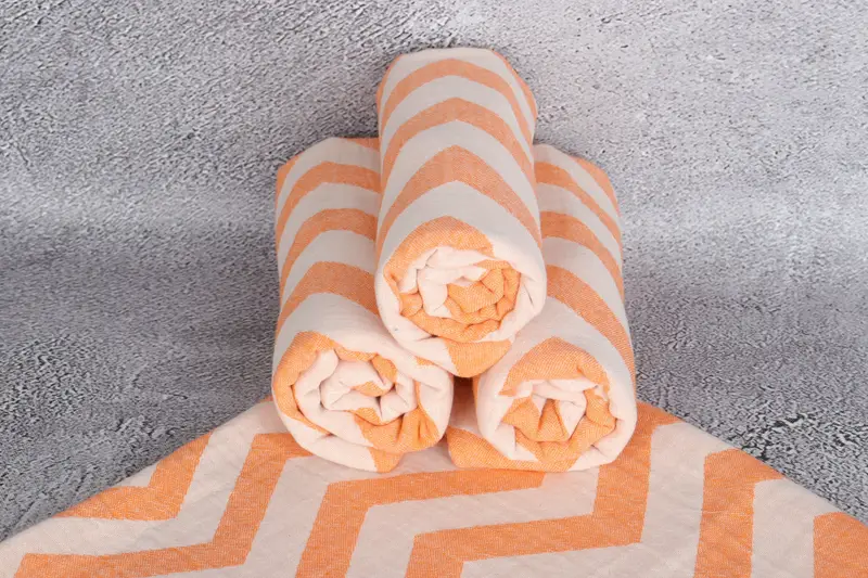 Spa Towel, Turkish Hand Towel, 40x24 Cotton Zigzag Design Towel, Kitchen Towel, Bridesmaid Gifts, Bachelorette Favor, Bachelorette Party Decorations - 8