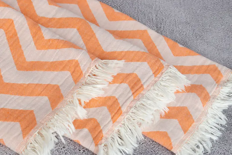 Spa Towel, Turkish Hand Towel, 40x24 Cotton Zigzag Design Towel, Kitchen Towel, Bridesmaid Gifts, Bachelorette Favor, Bachelorette Party Decorations - 6
