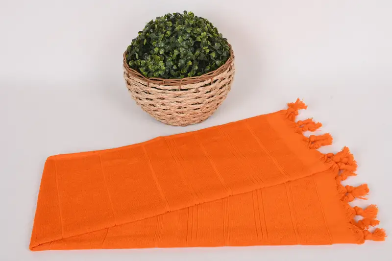 Türkisches Geschirrtuch, Junggesellenhandtuch, Küchentuch, Badezimmertücher, Weihnachtshandtuch, 40x18 Baumwollstreife Terry -Handtuch, bester Freund Geschenk - 4