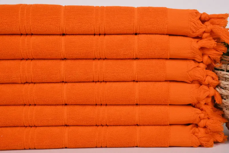 Türkisches Geschirrtuch, Junggesellenhandtuch, Küchentuch, Badezimmertücher, Weihnachtshandtuch, 40x18 Baumwollstreife Terry -Handtuch, bester Freund Geschenk - 2