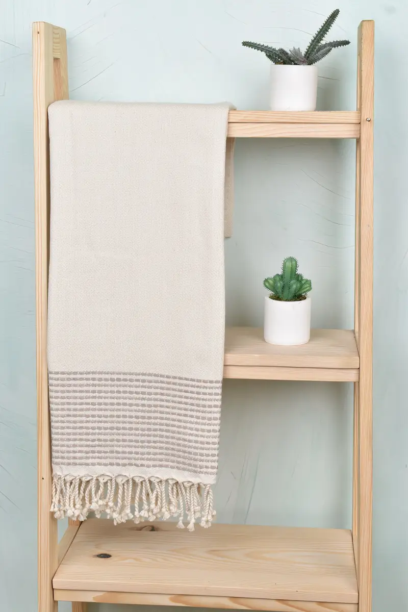 Gifts For Him, 70x36 Cotton Striped Towel, Kids Beach Towel, Personalized Wedding Gift, Beach Size Towel, Personalize Gift, Monogram Beach Towel - 8