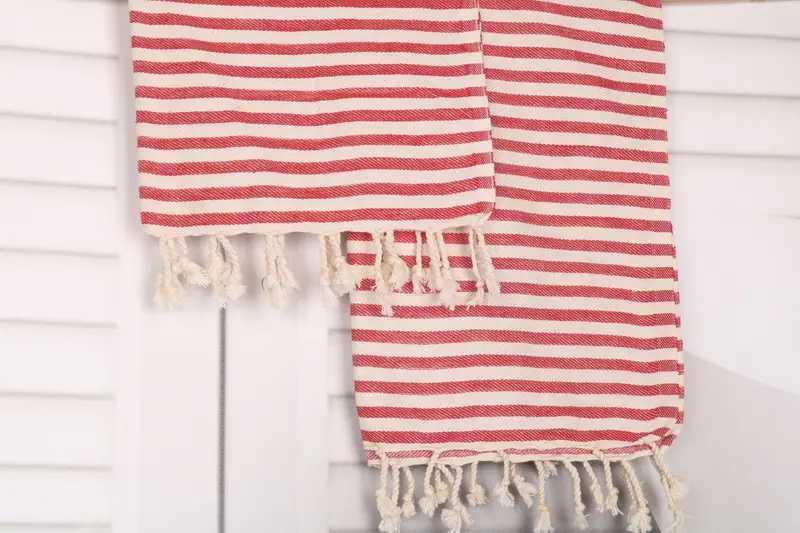 First Wedding Anniversary Gift, 40x18 Cotton Striped Towel, Gift For Her, Baby Boy Gift, Personalized Hand Towel, Personalized Gifts, Wedding Favors - 8
