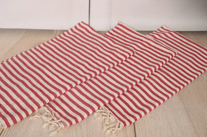 First Wedding Anniversary Gift, 40x18 Cotton Striped Towel, Gift For Her, Baby Boy Gift, Personalized Hand Towel, Personalized Gifts, Wedding Favors - 6
