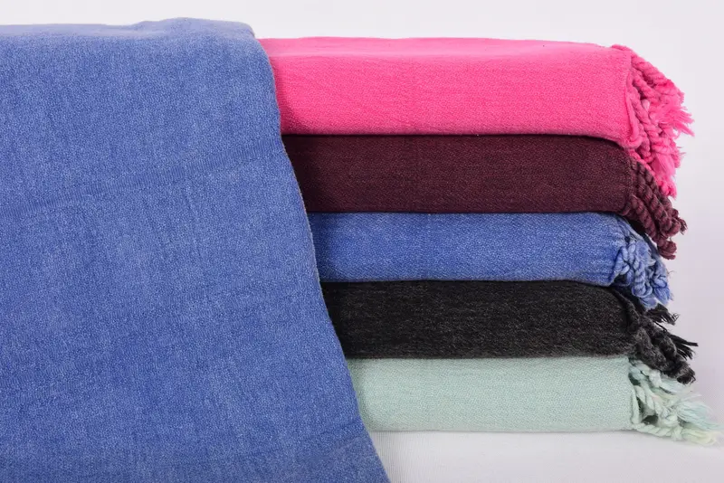 Quick-dry towel, Wedding Towel, 64x36 Cotton Striped Stonewashed Towel, Organic Turkish towel, Valentines Day Gift For Him, Wedding Favors - 1