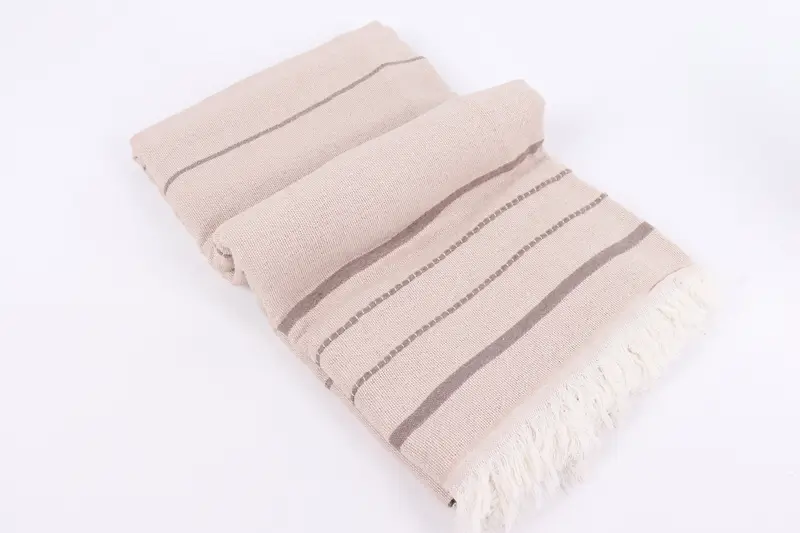 Hammam Towel USA, Fouta towel, 70x40 Cotton Striped Towel, Gym Towel, Quick-dry towel, Spa Towel, Personalized Beach Towel, Anniversary Gift For Her - 6